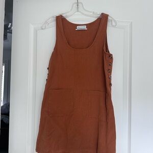 Urban Outfitters Terracotta Sleeveless Dress
